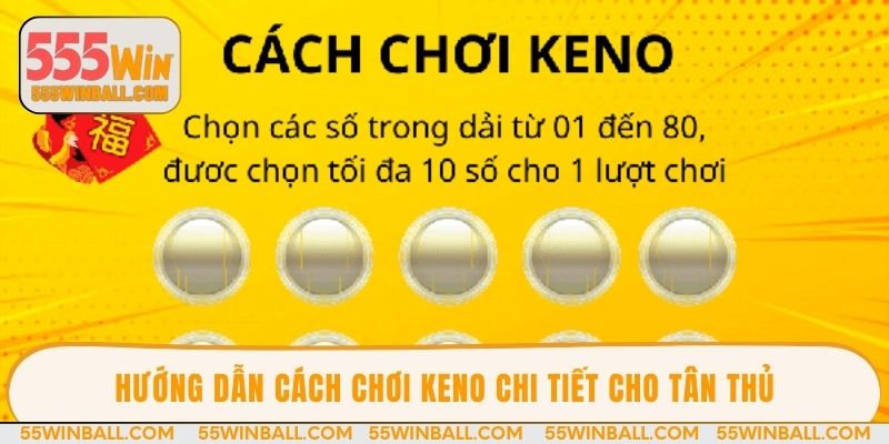 Hướng dẫn cách chơi keno chi tiết cho tân thủ